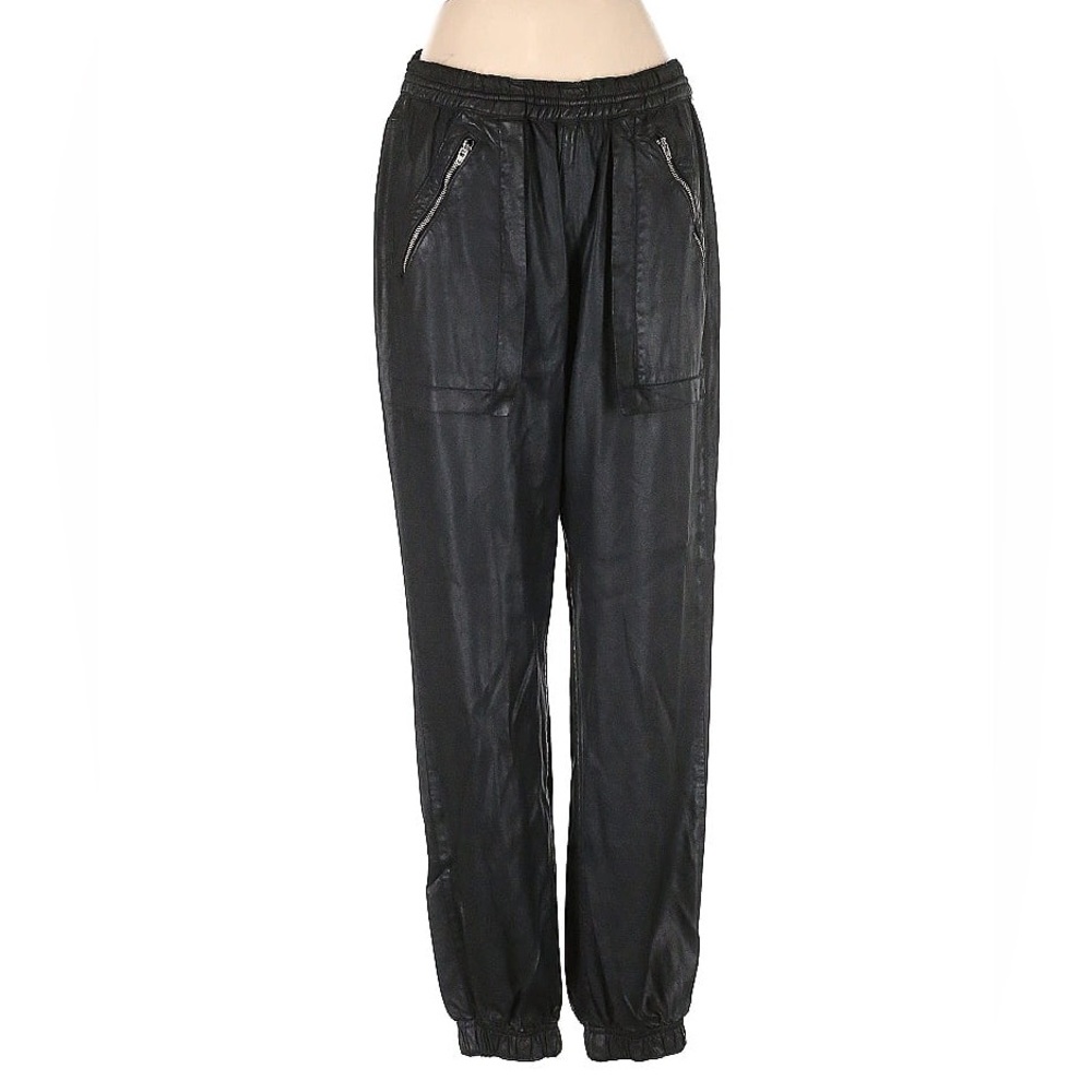 DWP faux leather pants medium